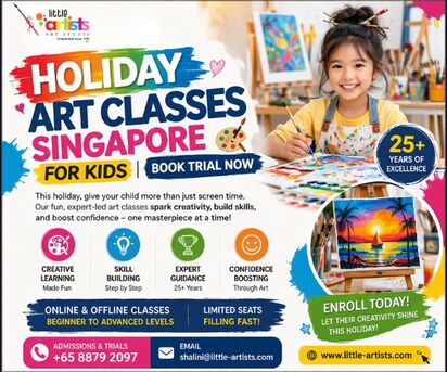 Singapore, Creative, Holiday Art Classes Singapore For Kids | Book Trial Now