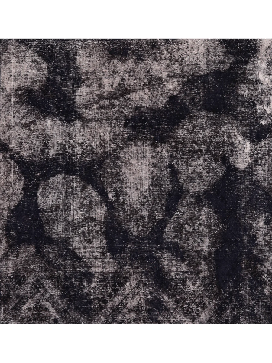 New York, Furniture, USD 630,  7x8 Square Vintage Distressed Overdyed Persian Rug - 109753