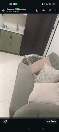 Al Malaz, Furniture, SAR 150,  2 Seaters Sofas With Free Cushions