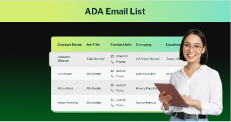 London, Business, Targeted UK ADA Members Email List For Dental Campaigns