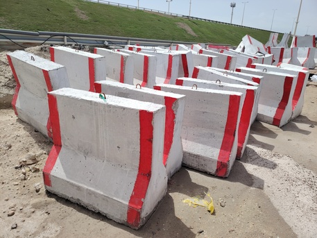 Khobar, Materials, SAR 20,  Concrete Barriers