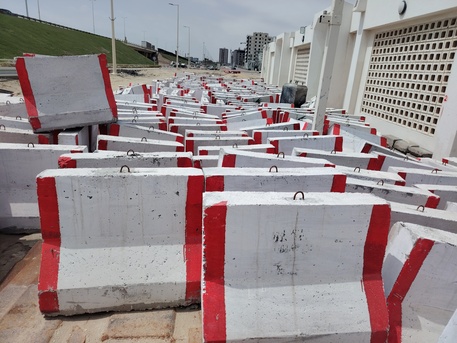 Khobar, Materials, SAR 20,  Concrete Barriers