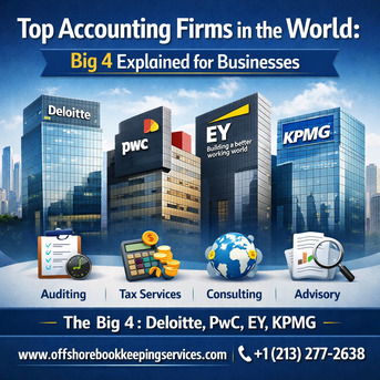 New York, Accounting, Top Accounting Firms In The World: Big 4 Explained For Businesses