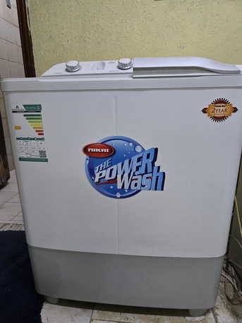 Jubail, Appliances, SAR 300,  Nikai Washing Machine 7 Kg