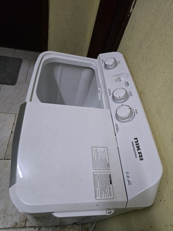Jubail, Appliances, SAR 300,  Nikai Washing Machine 7 Kg