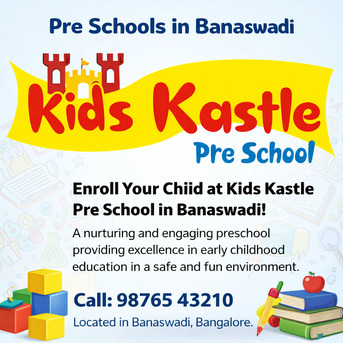 Bangalore, Education, Pre Schools In Banaswadi