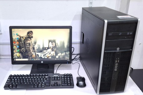 Manama, Computers, BHD 33,  HP Core I5 Computer Set With HP 19" HD Monitor 8GB RAM + 500GB HDD Ready Win 10 Pro & Zoom