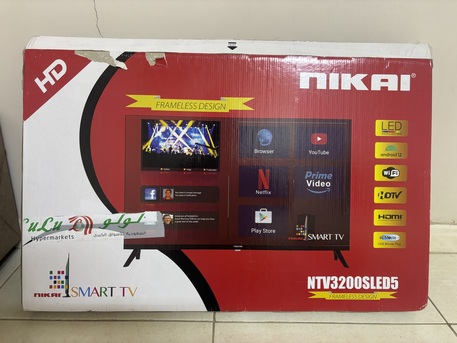 Yanbu, Appliances, SAR 200,  Nikai Smart TV 32&rdquo;