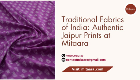 Jaipur, Clothing & Accessories, Traditional Fabrics Of India: Authentic Jaipur Prints At Mitaara