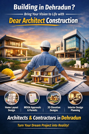 Mumbai, Interior Design, Dear Architect Construction Dehradun