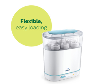 Al Nakheel, Baby & Kid Stuff, SAR 200,  Philips AVENT Baby Bottle Warmer & Sterilizer