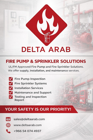 Dammam, Technical, Fire Pump & Fire Sprinkler, Supply, Installation & Maintenance Services In Dammam