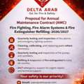 AMC - Annual Maintenance Contract For Fire Fighting, Fire Alarm & Fire Extinguisher Refill