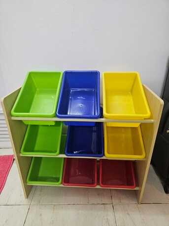Thuqbah, Furniture, SAR 125,  3-Tier Toy Organizer - Kids