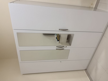 Al Rakah Al Shamaliyah, Furniture, SAR 650,  Spacious 4 Door Wadrobe For Sale