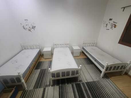Riyadh, Furniture, SAR 1100,  Kids Bedroom Set For Sale (3 Single Beds + Wardrobe + Study Desk + Carpet)