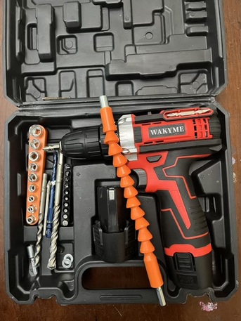 Al Khobar Al Shamalia, Electrical & Plumbing, SAR 55,  Cordless Drill Driver Kit With 2 Batteries &ndash; Excellent Condition, Ready To Use (Final Exit