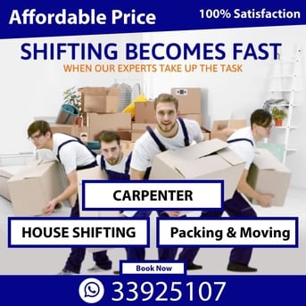 Riffa, Labor/Moving, House Shifting And Moving