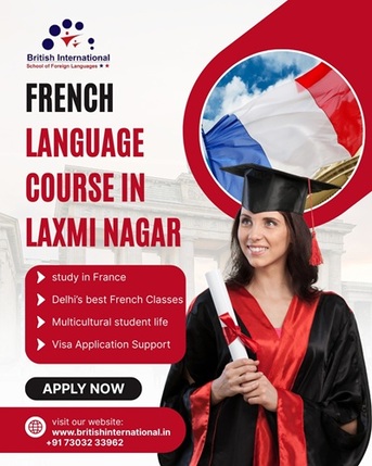 Laxmi Nagar, Education, French Language Course In Laxmi Nagar