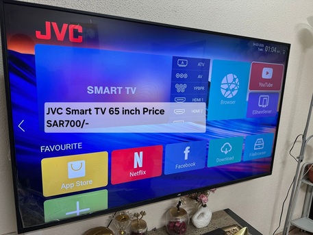 Al Khobar Al Shamalia, Appliances, SAR 700,  JVC Smart Android 65 Inch Tv