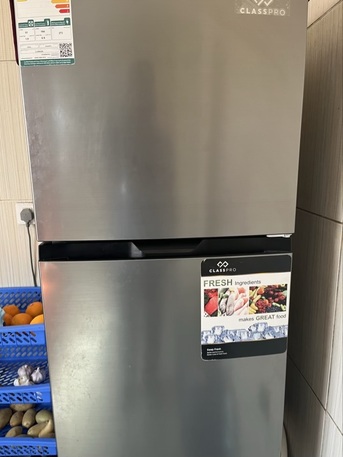 Al Rakah Al Shamaliyah, Electronics, SAR 1580,  Double Door Refrigerator (245L) + 11KG Top Load Washing Machine &ndash; ClassPro, Like New Condi
