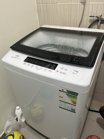 Al Rakah Al Shamaliyah, Electronics, SAR 1580,  Double Door Refrigerator (245L) + 11KG Top Load Washing Machine &ndash; ClassPro, Like New Condi