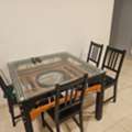 SAR 450,  Dining Table With 4 Chairs For Sale