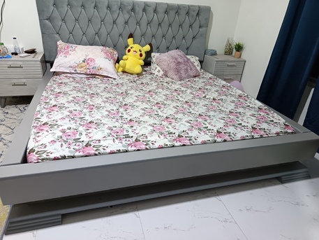 Riyadh, Furniture, SAR 450,  Used Bed Set But In Good Condition