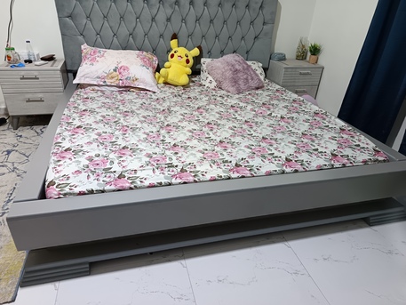 Riyadh, Furniture, SAR 450,  Used Bed Set But In Good Condition