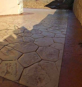 Riyadh, Construction, صبة المروحة لتنعيم الخرسانة المطبوعة