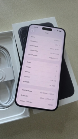 Dammam, Mobile Phones, SAR 3200,  IPhone 16 Plus From Jarir 256 GB New