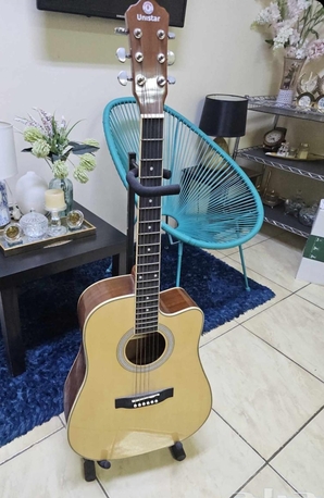 Jubail, Musical Instruments, SAR 400,  Unistar HS4160 Guitar Brand New Condition