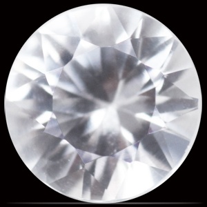 New York, Jewelry, USD 347,  AAAA Quality White Sapphire Stone Snow White Round 0.77cts