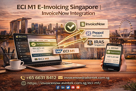Singapore, Legal, ECI M1 E-Invoicing Singapore | InvoiceNow Integration