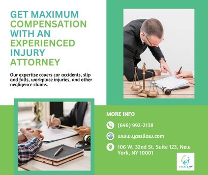 New York, Legal, Get Maximum Compensation With An Experienced Injury Attorney