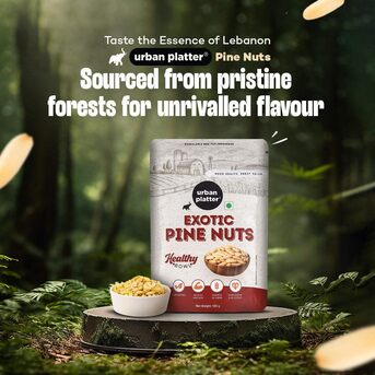 Mumbai, Food, INR 1125,  Buy Pine Nuts Online For Cooking & Baking &ndash; Premium Option By Urban Platter