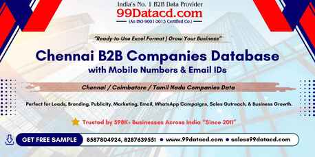 New Delhi, Business, Get Complete List Of Companies In Chennai- B2B Database