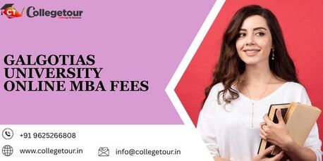 Lucknow, Lessons Offered, Galgotias University Online MBA Fees