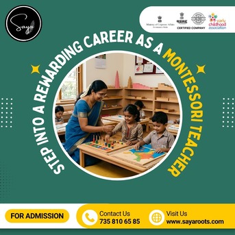 Chennai, Education, Turn Passion Into Profession With Montessori Training Program