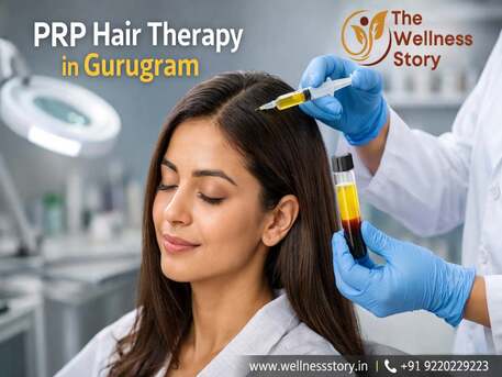 Gurugram, Creative, PRP Hair Therapy In Gurugram For Natural Hair Growth | Wellness Story