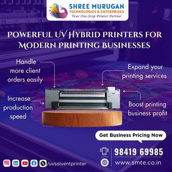 Chennai, Technical, Advanced UV Printing Solutions For Commercial Printers In Chennai