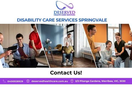 Melbourne, Health, Disability Care Services Springvale
