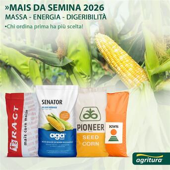 Bologna, Farm & Garden, Agritura Coltivazione Primaverile 2026 &ndash; Sementi Di Mais E Concimi Per Raccolti Produtt