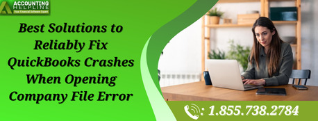 New York, Accounting, Quick Solutions For QuickBooks Crashing When Opening Company File