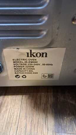 Al Murabba, Household Items, SAR 150,  IKON 60L Electric Oven - SAR 150 And  IKEA USED Dishes And Side Dishes  SAR 50