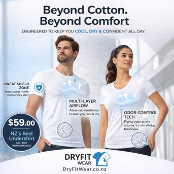 Auckland, Fashion & Design, Buy Mens Crew Neck Premium Cotton Sweat Resistant  T-Shirt