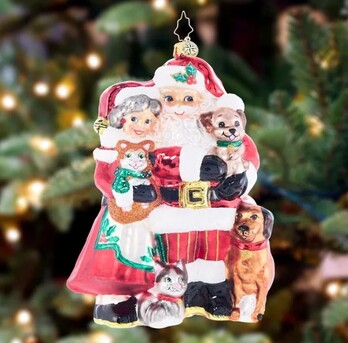 New York, Collectibles, USD 106,  Buy Christopher Radko Santa Ornaments Good Friday Deals At A Coastal Christmas