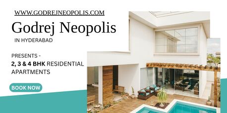 Hyderabad, Real Estate For Sale, Godrej Neopolis Hyderabad - New With A View