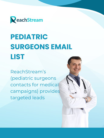 Melbourne, Software, Reach Buyers With Pediatric Surgeons Contacts
