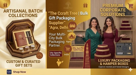 New Delhi, Clothing & Accessories, The Ccraft Tree | Bulk Gift Packaging Supplier In India
